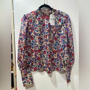 Mango Blouse and Skirt set